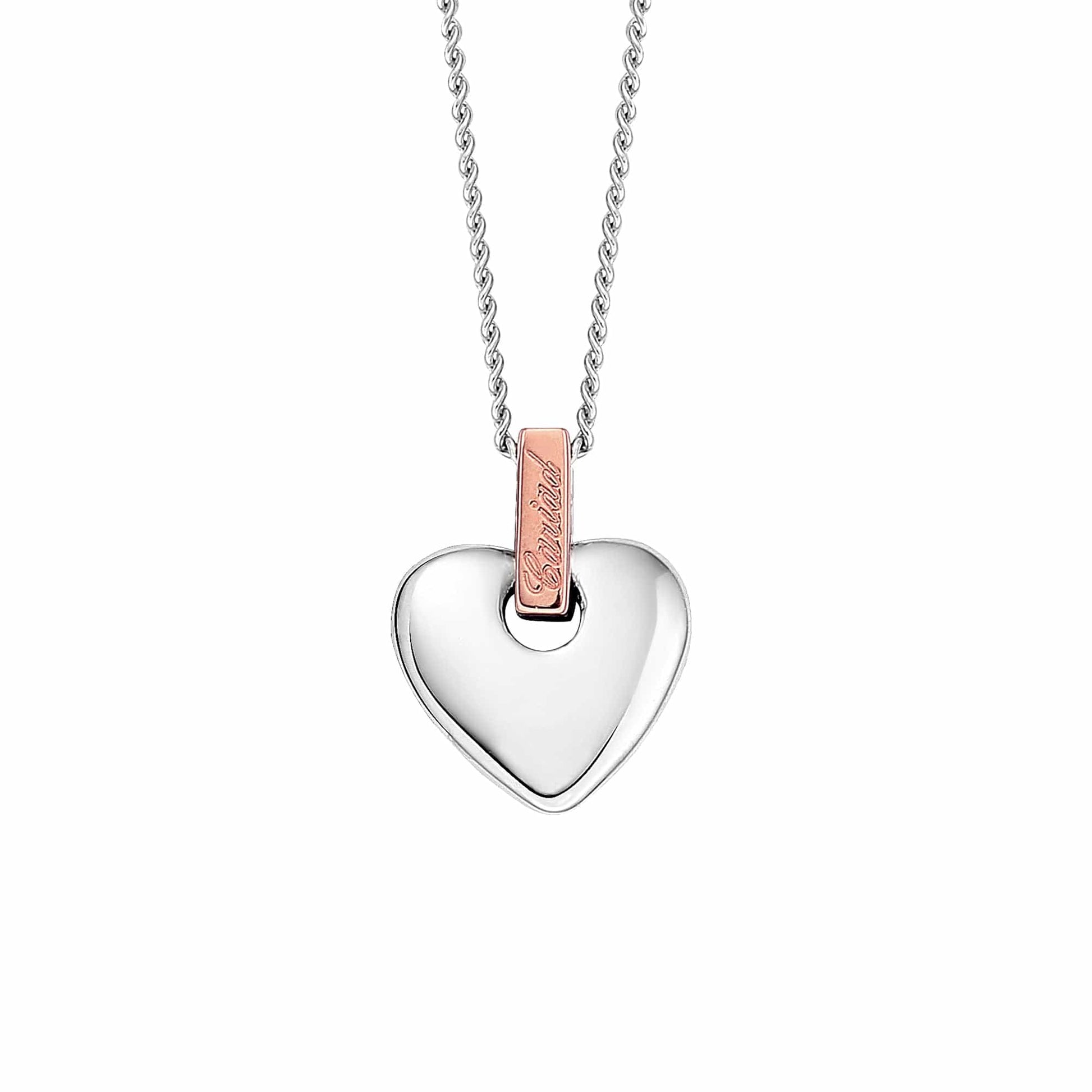 Cariad® Silver Heart Pendant