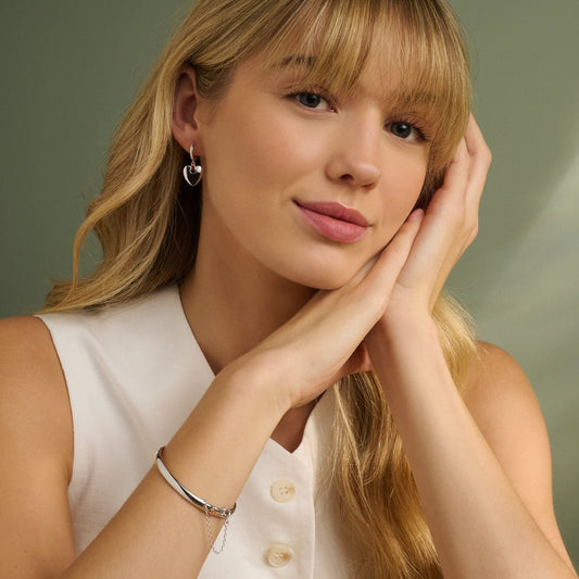 Cariad® Sterling Silver Bangle