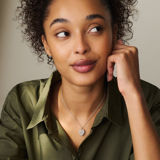 Insignia Sterling Silver Heart Pendant