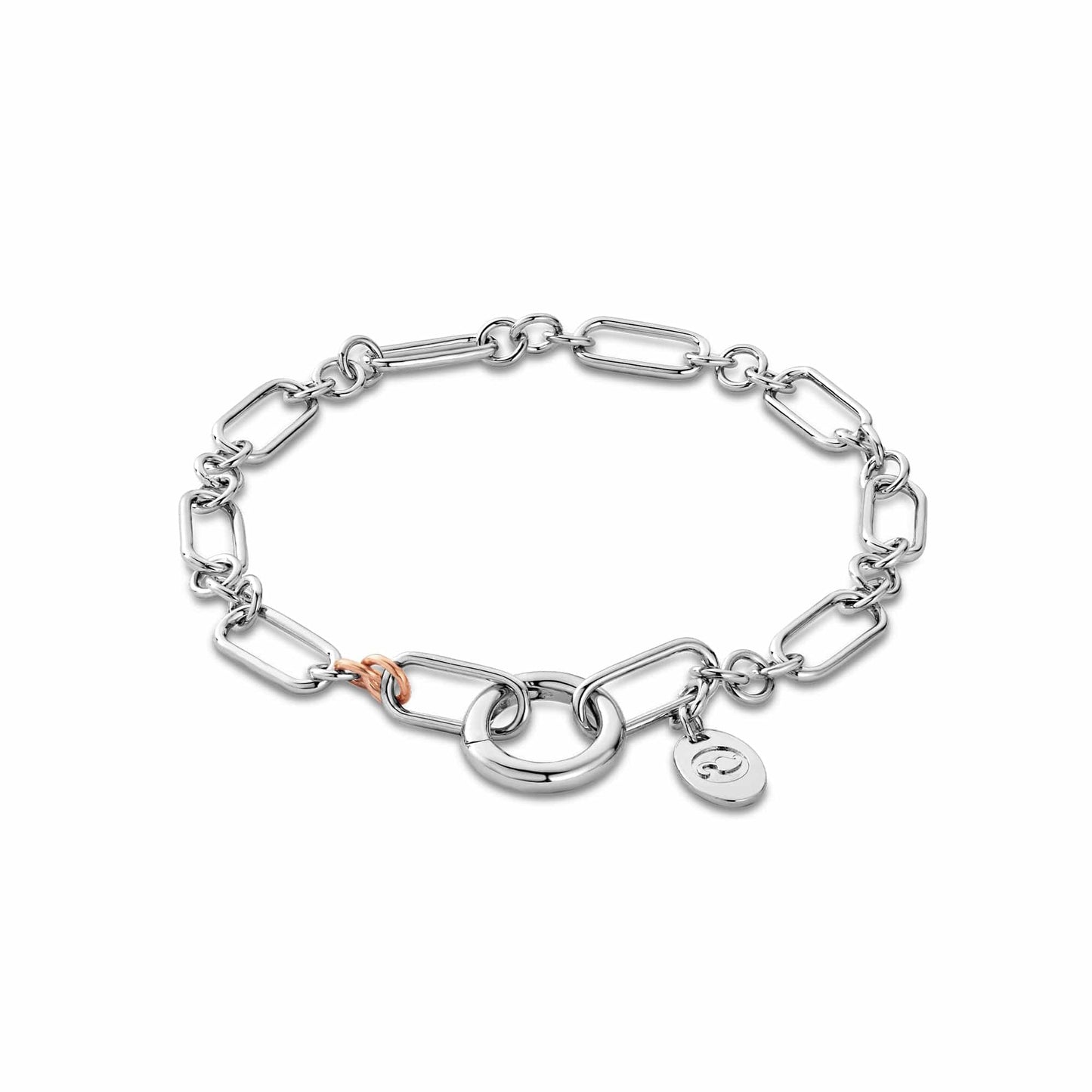 Insignia Sterling Silver Charm Bracelet