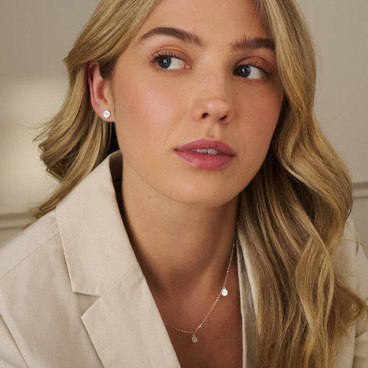 Insignia Sterling Silver Drop Necklace