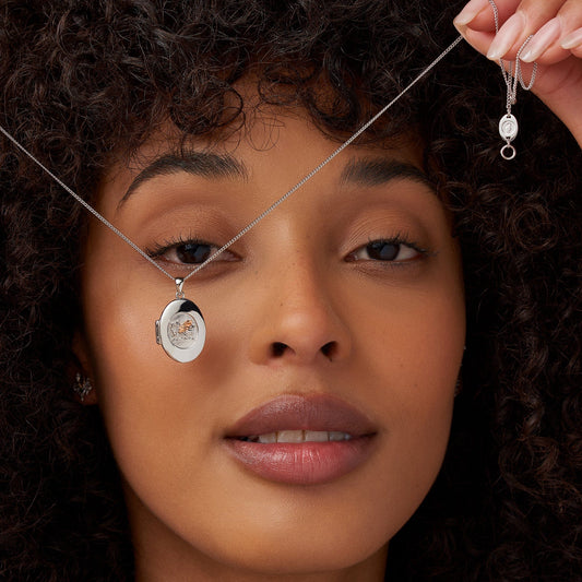 Royal Clogau® Sterling Silver Welsh Dragon Locket