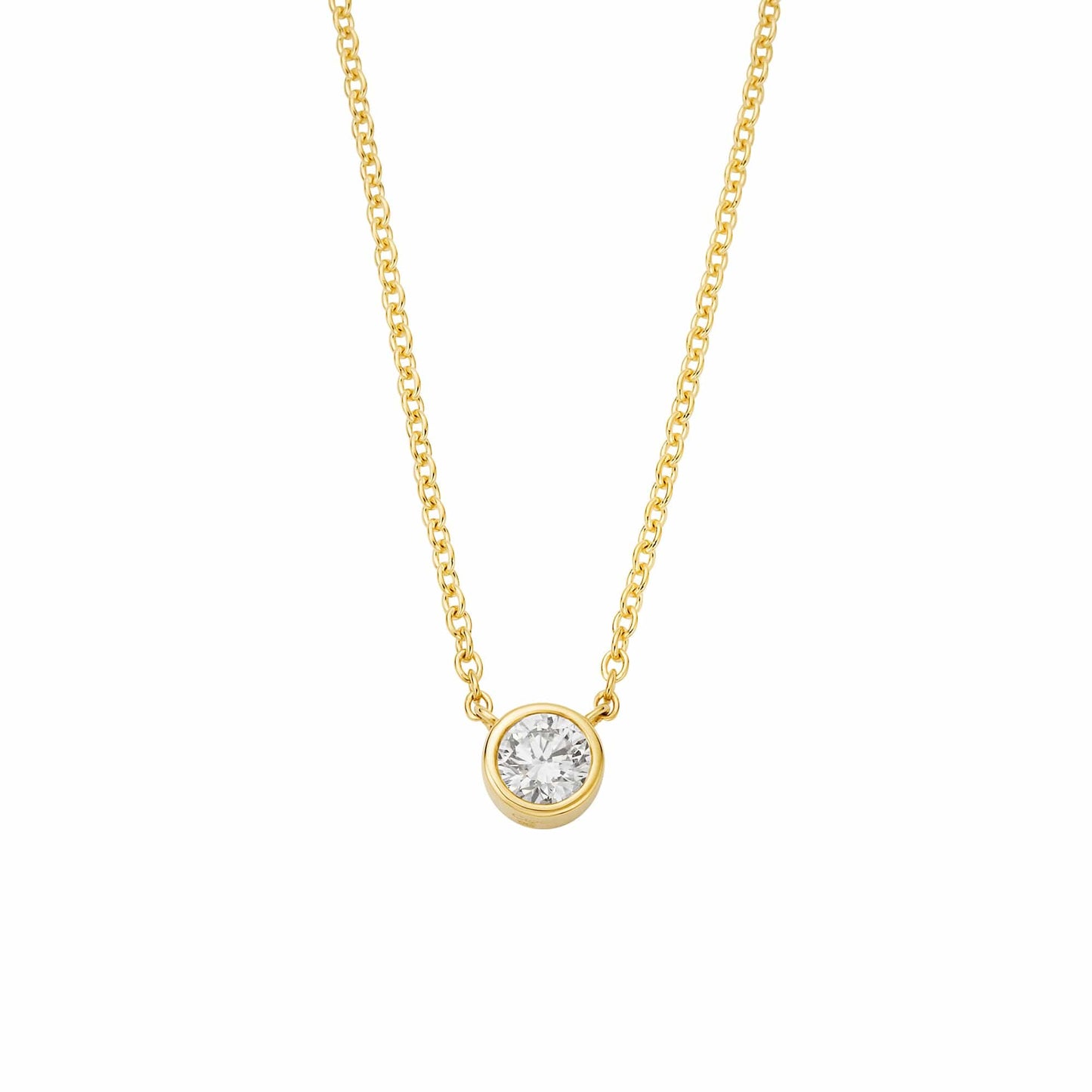 Clogau® Celebration 9ct Solid Gold Necklace with 0.5ct Lab-Grown Diamond