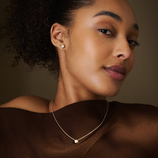 Clogau® Celebration 9ct Solid Gold Necklace with 0.5ct Lab-Grown Diamond