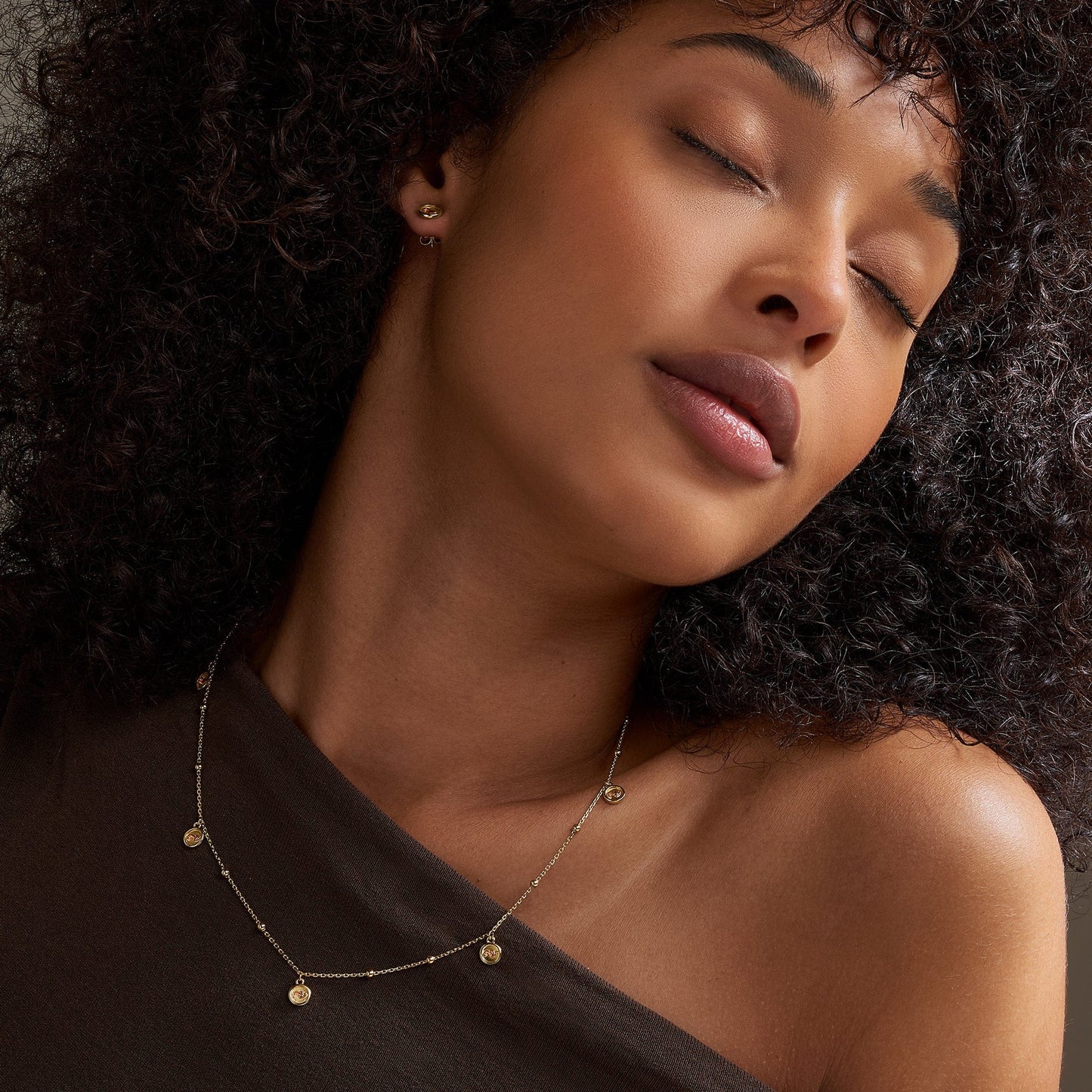 Insignia 9ct Solid Gold Drop Necklace