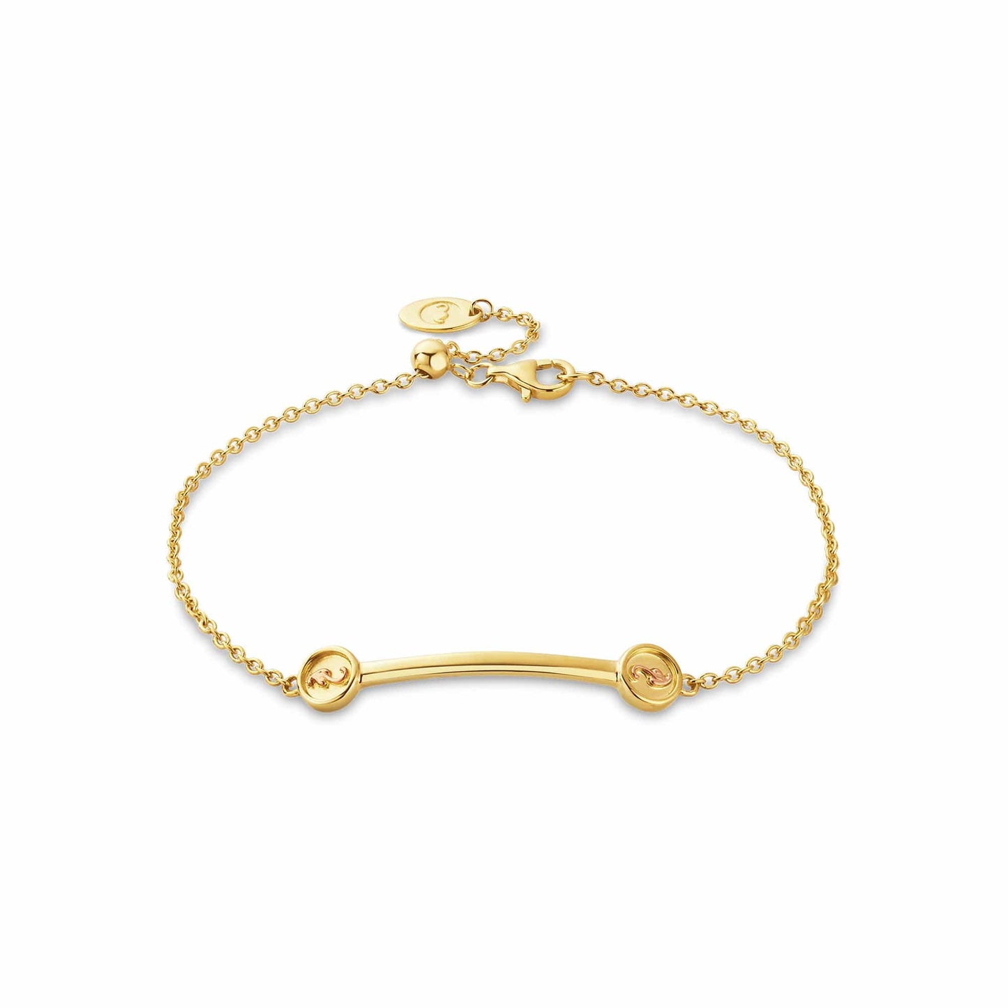 Tree of Life® Insignia Gold Curve Bracelet