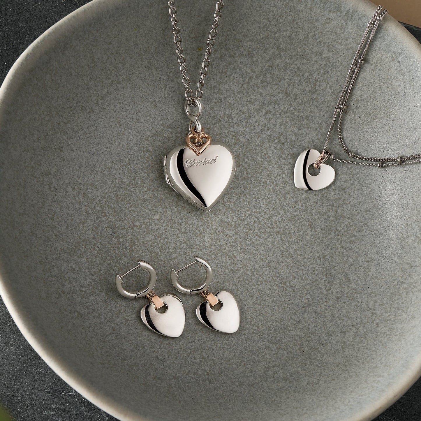 Cariad® Sterling Silver Locket
