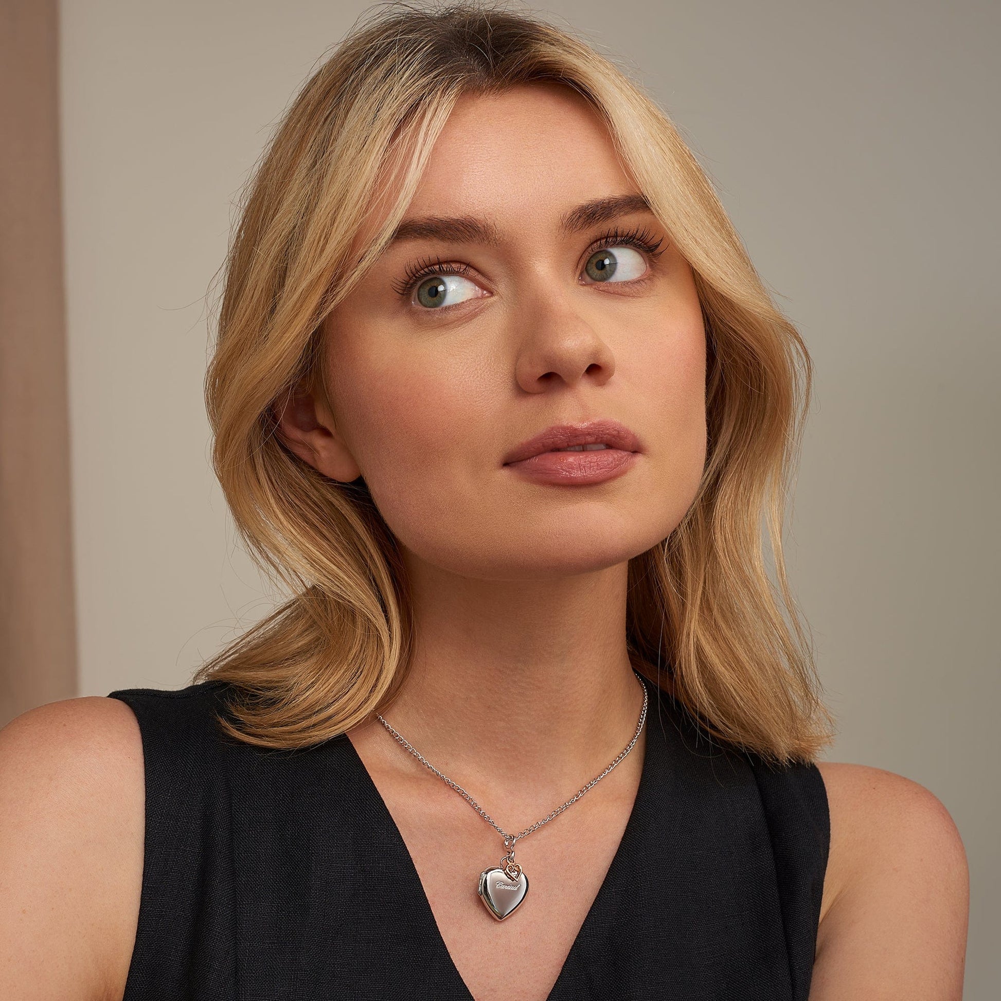 Cariad® Sterling Silver Locket