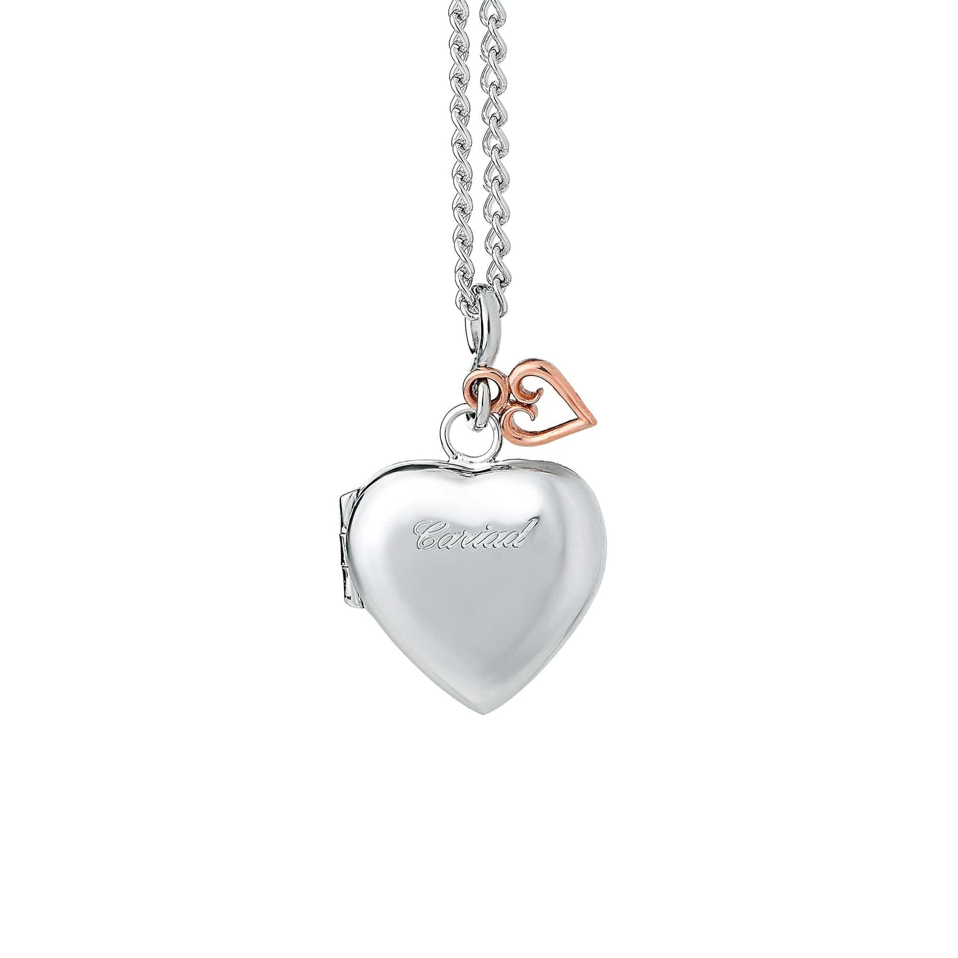 Cariad® Silver Heart Locket