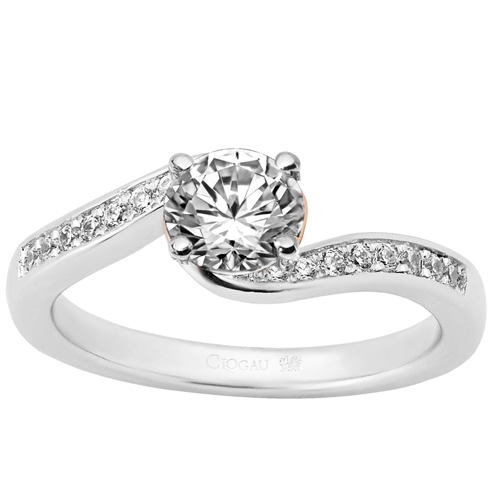 Compose - True Romance (T) - 18K White with 18K Rose Gold
