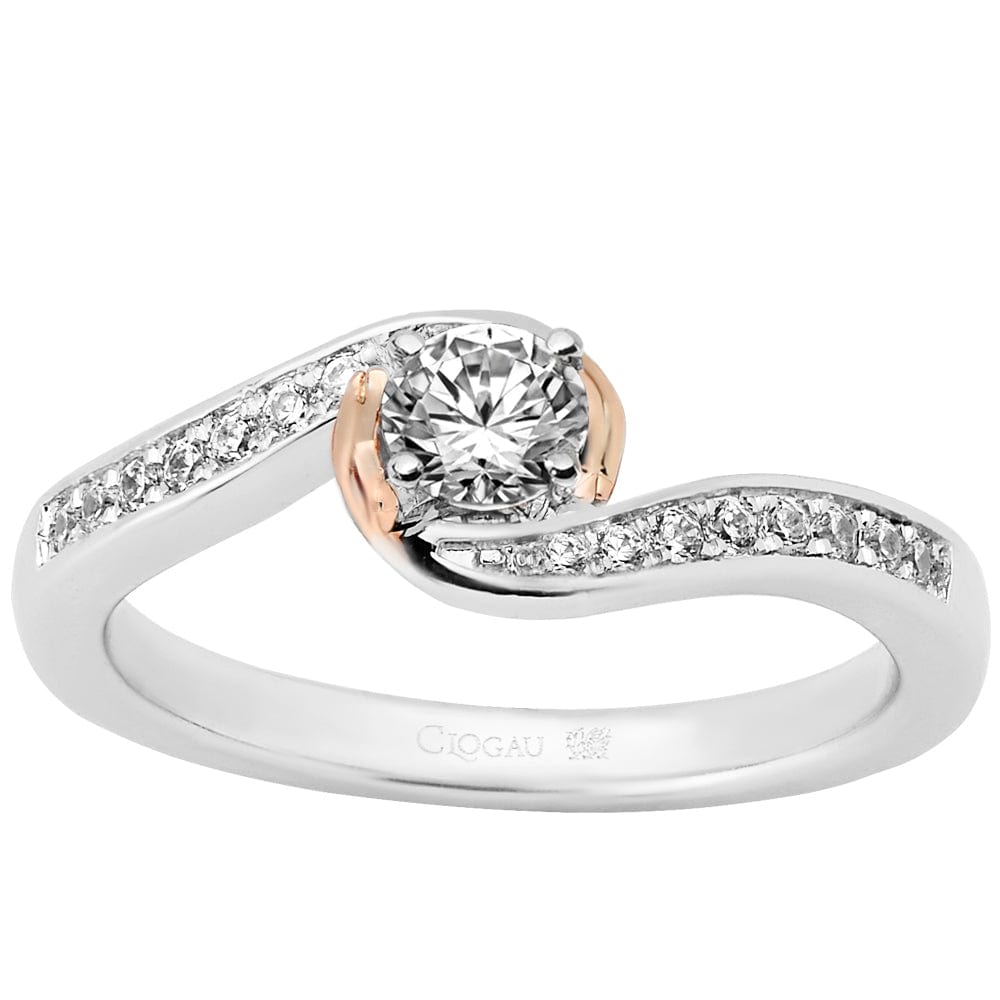 Compose - True Romance (T) - 18K White with 18K Rose Gold