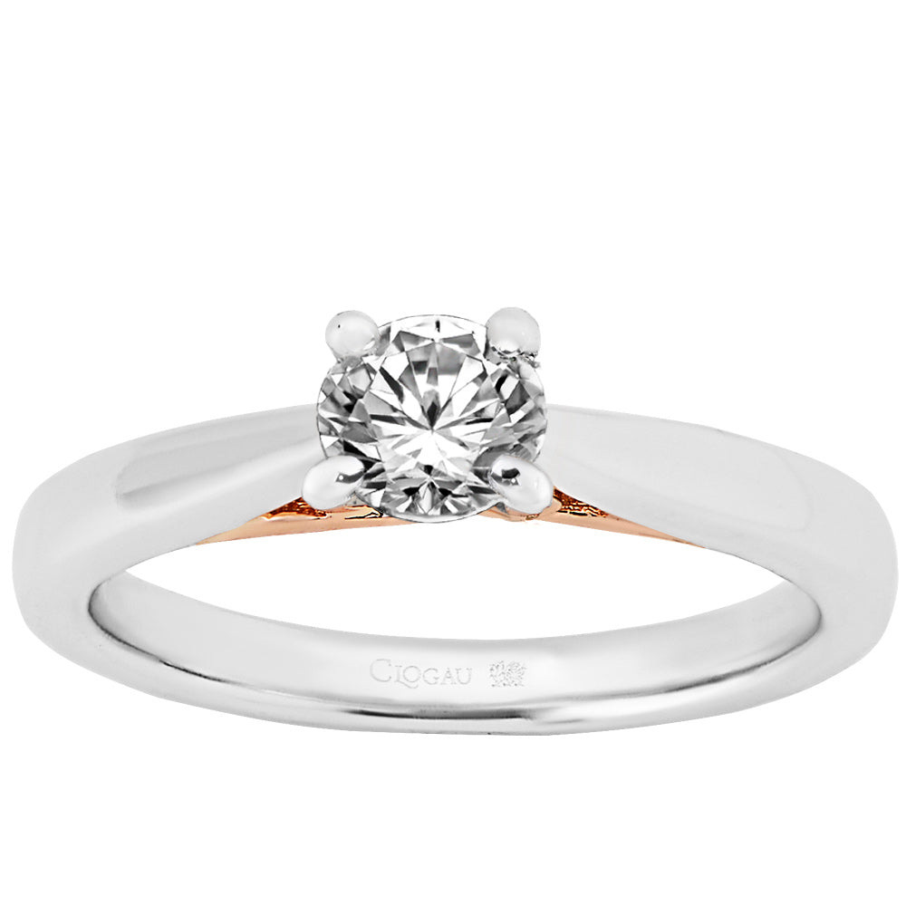 Compose - New Beginning (T) - 18K White with 18K Rose Gold