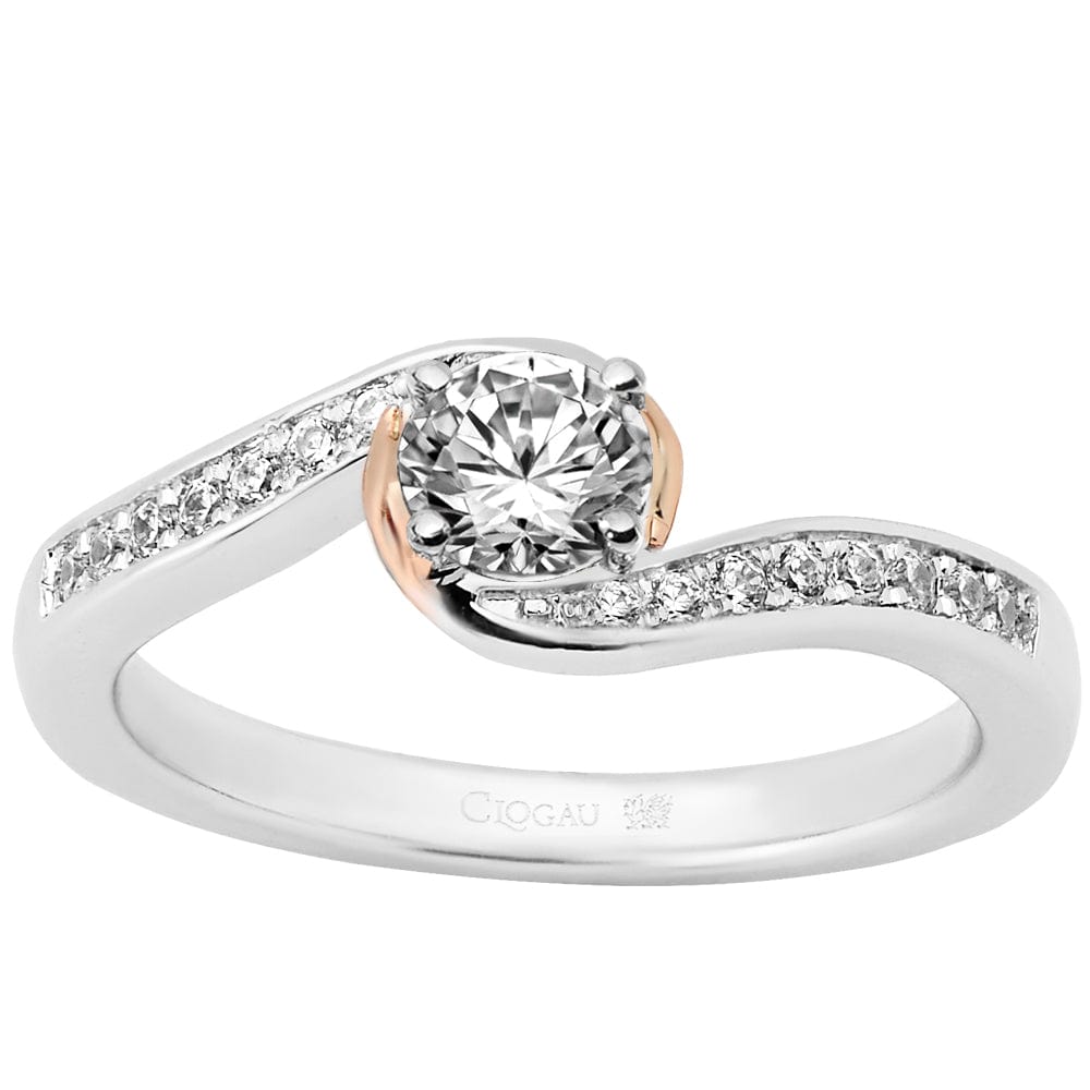 Compose - True Romance (T) - PT950 with 18K Rose Gold