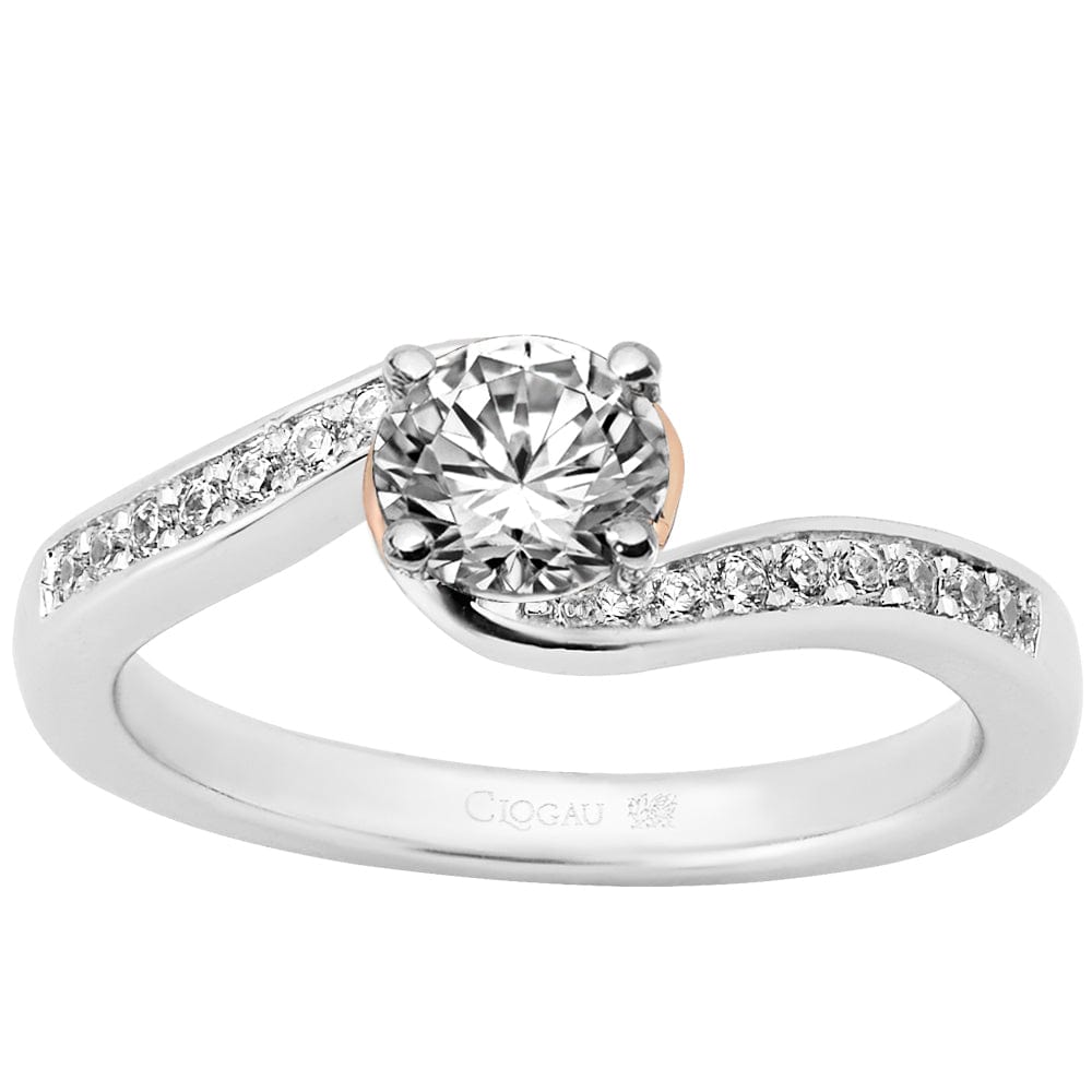 Compose - True Romance (T) - 9K White with 9K Rose Gold