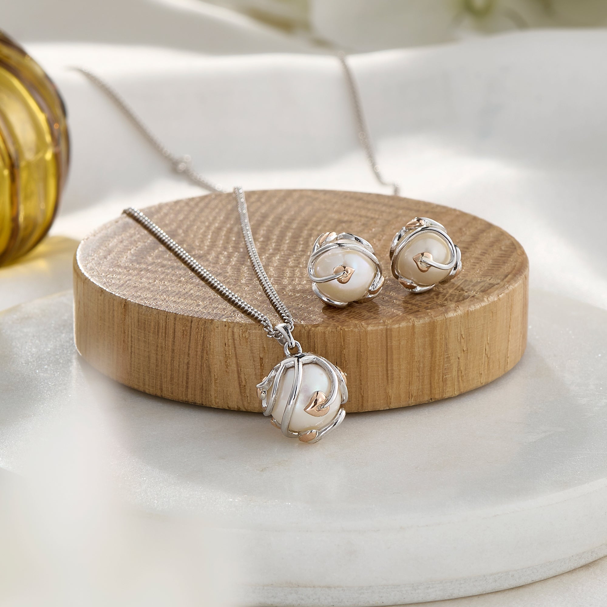 Clogau tree of life pearl necklace Clearance