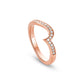 9ct Rose Gold True Romance Wedding Ring