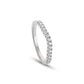 9ct White Gold Love Divine Wedding Ring