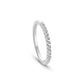 9ct White Gold Timeless Love Wedding Ring