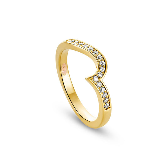 9ct Yellow Gold True Romance Wedding Ring