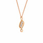 Past Present Future® 18ct Solid Gold 1854 Blend Pendant with Diamonds