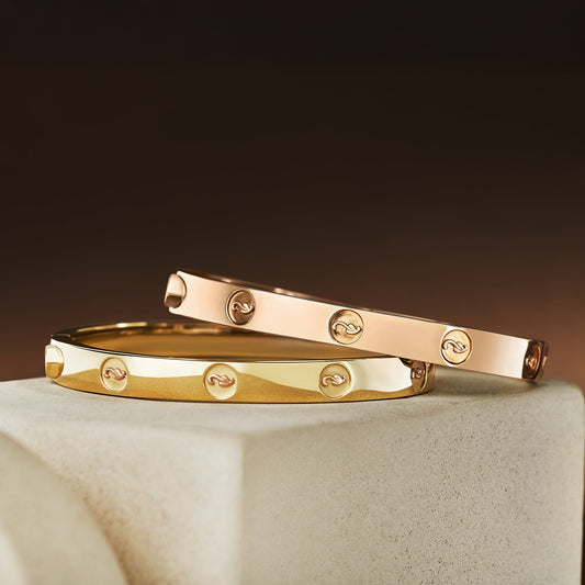 Insignia 18ct Solid Gold 1854 Blend Bangle