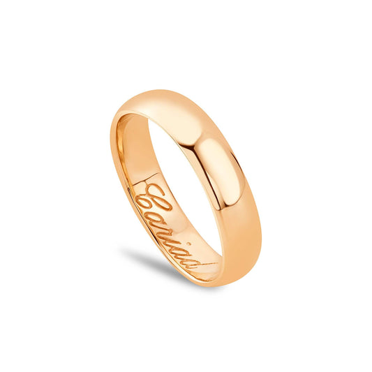 Promises 18ct Solid Gold 1854 Blend 5mm Wedding Ring