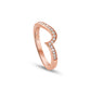18ct Rose Gold Forever Fairytale Wedding Ring