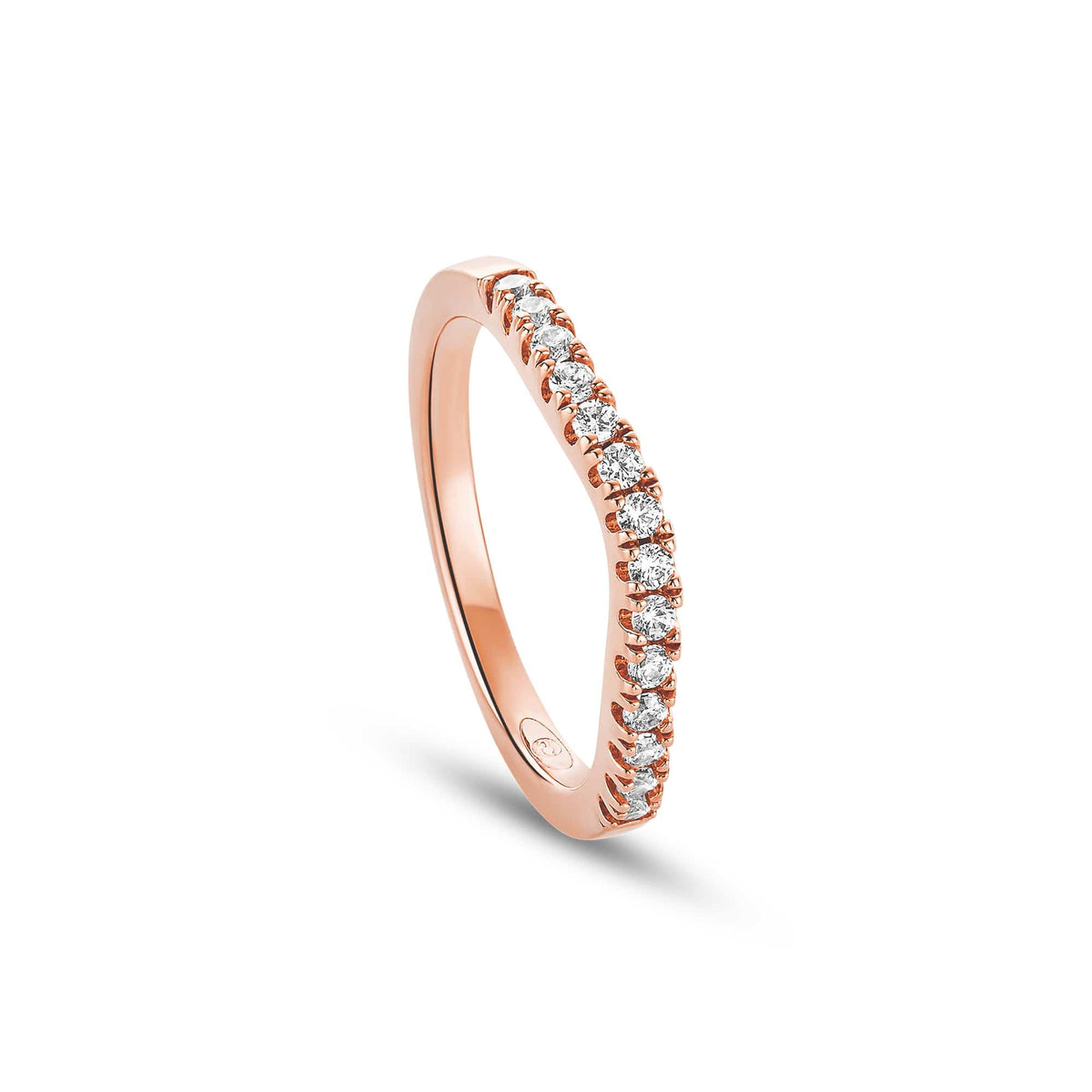 18ct Rose Gold Love Divine Wedding Ring