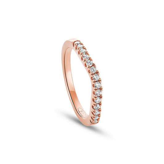 18ct Rose Gold Love Divine Wedding Ring