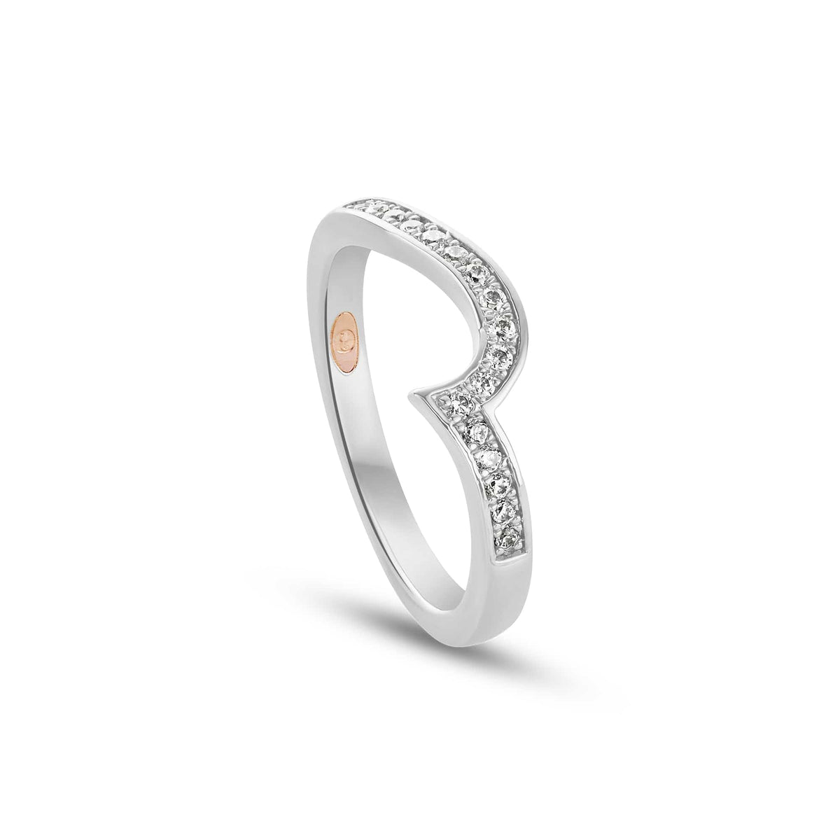 18ct White Gold Forever Fairytale Wedding Ring