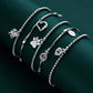 Cariad® Sterling Silver Sparkle Affinity Bracelet with Topaz