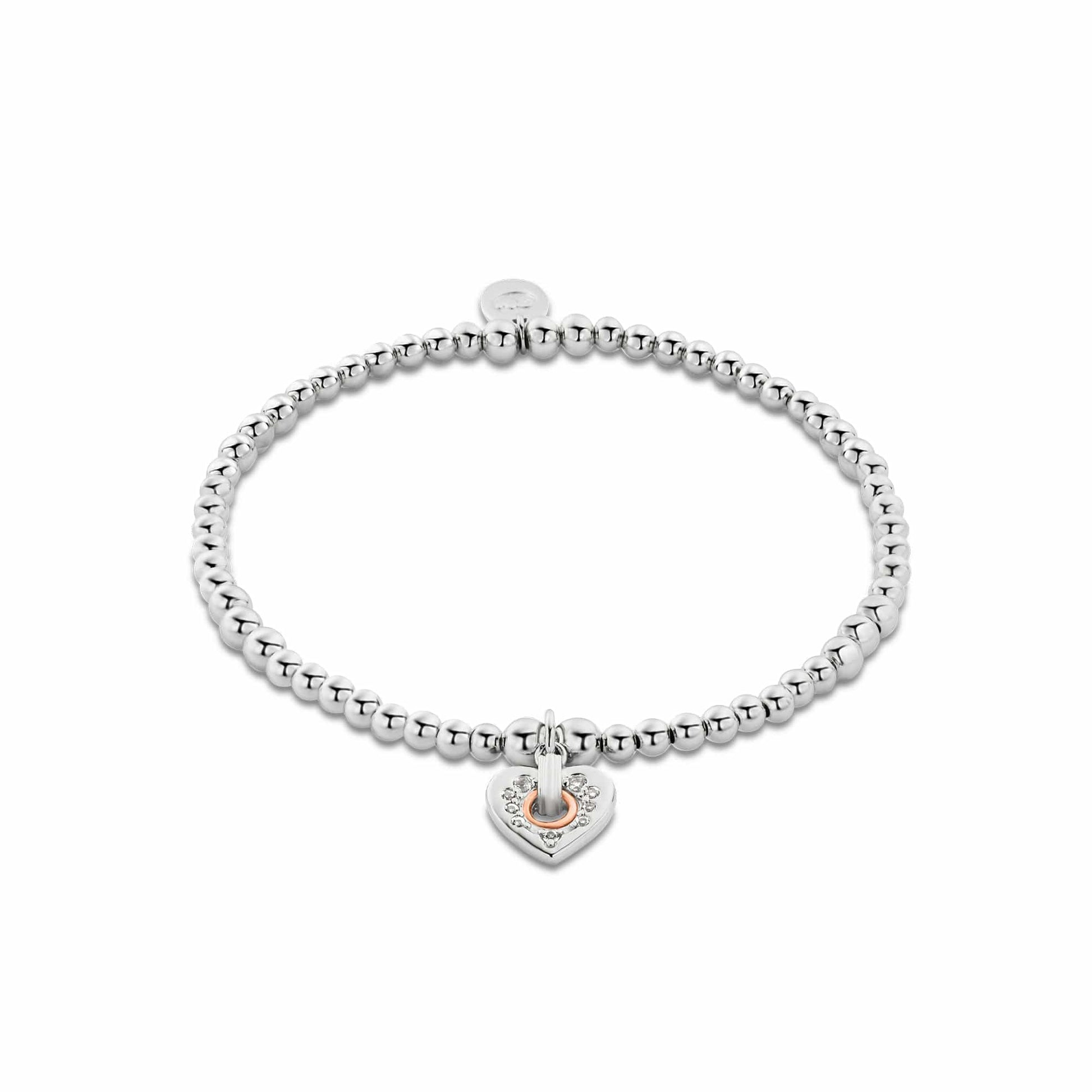 Cariad® Sterling Silver Sparkle Affinity Bracelet with Topaz