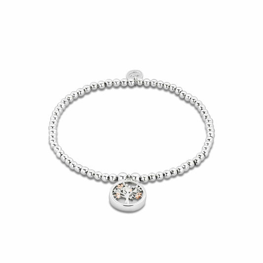 Tree of Life® Sterling Silver Affinity Bracelet with Mother of Pearl