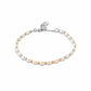 Nature's Wonder Sterling Silver Beachcomber Bracelet with Pearls