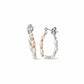 Beachcomber Silver and Pearl Drop Earrings