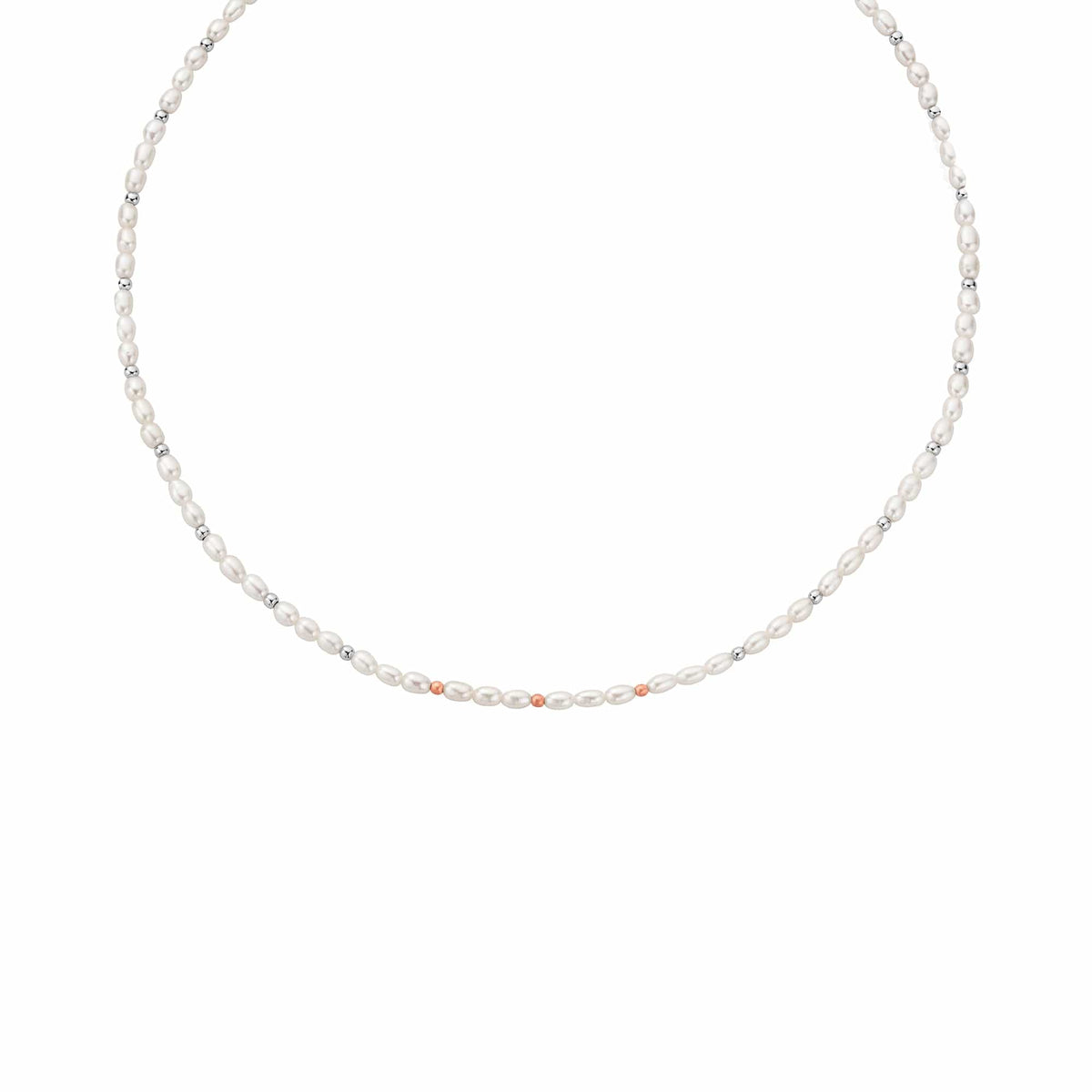 Natures Wonder Sterling Beachcomber Necklace Pearls