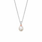 Nature's Wonder Sterling Silver Beachcomber Pendant with Pearl