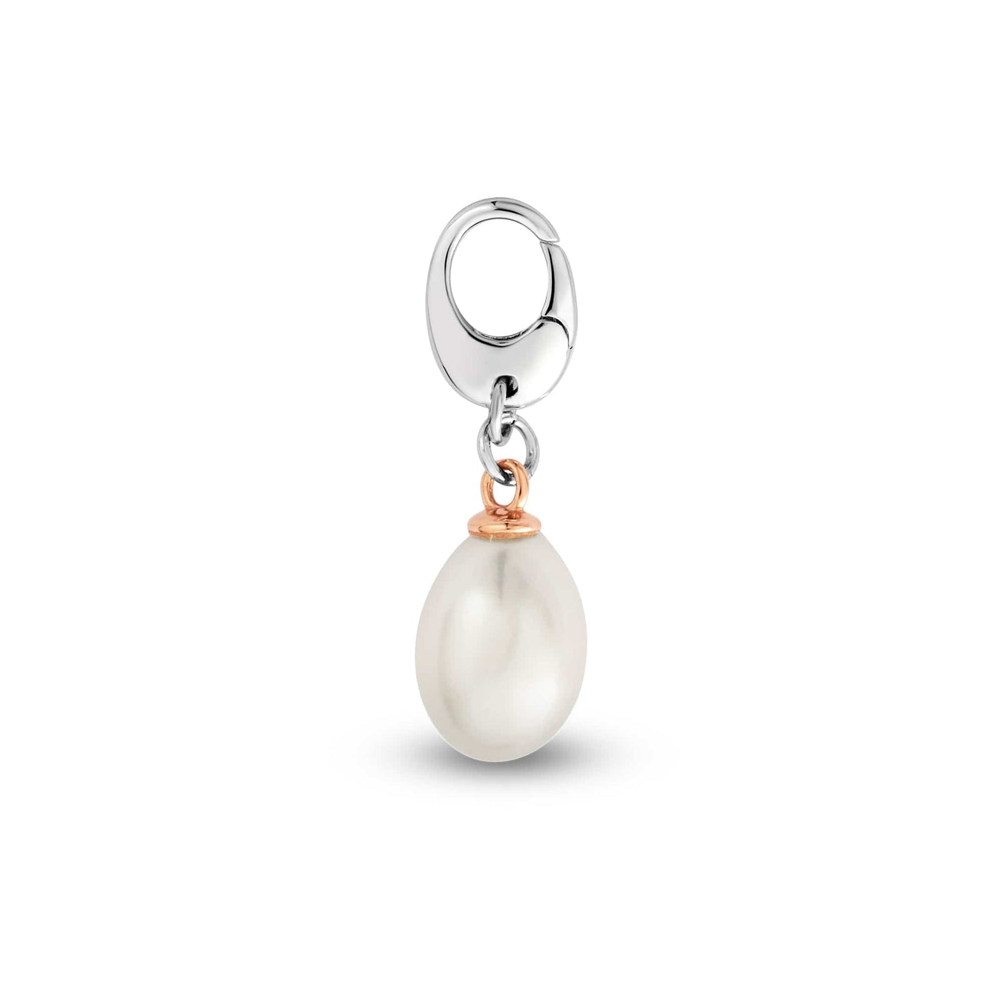 Insignia Sterling Silver Beachcomber Charm with Pearl
