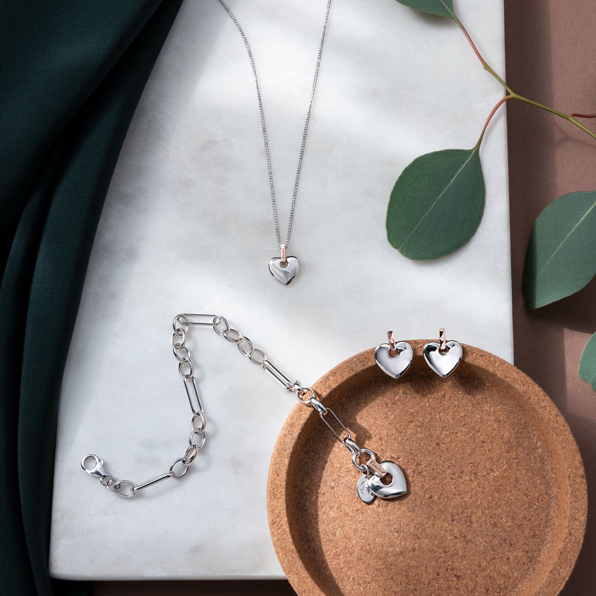 Cariad® Sterling Silver Pendant