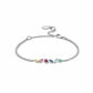 Cariad® Sterling Silver Lab-Grown Multi-Stone Bracelet