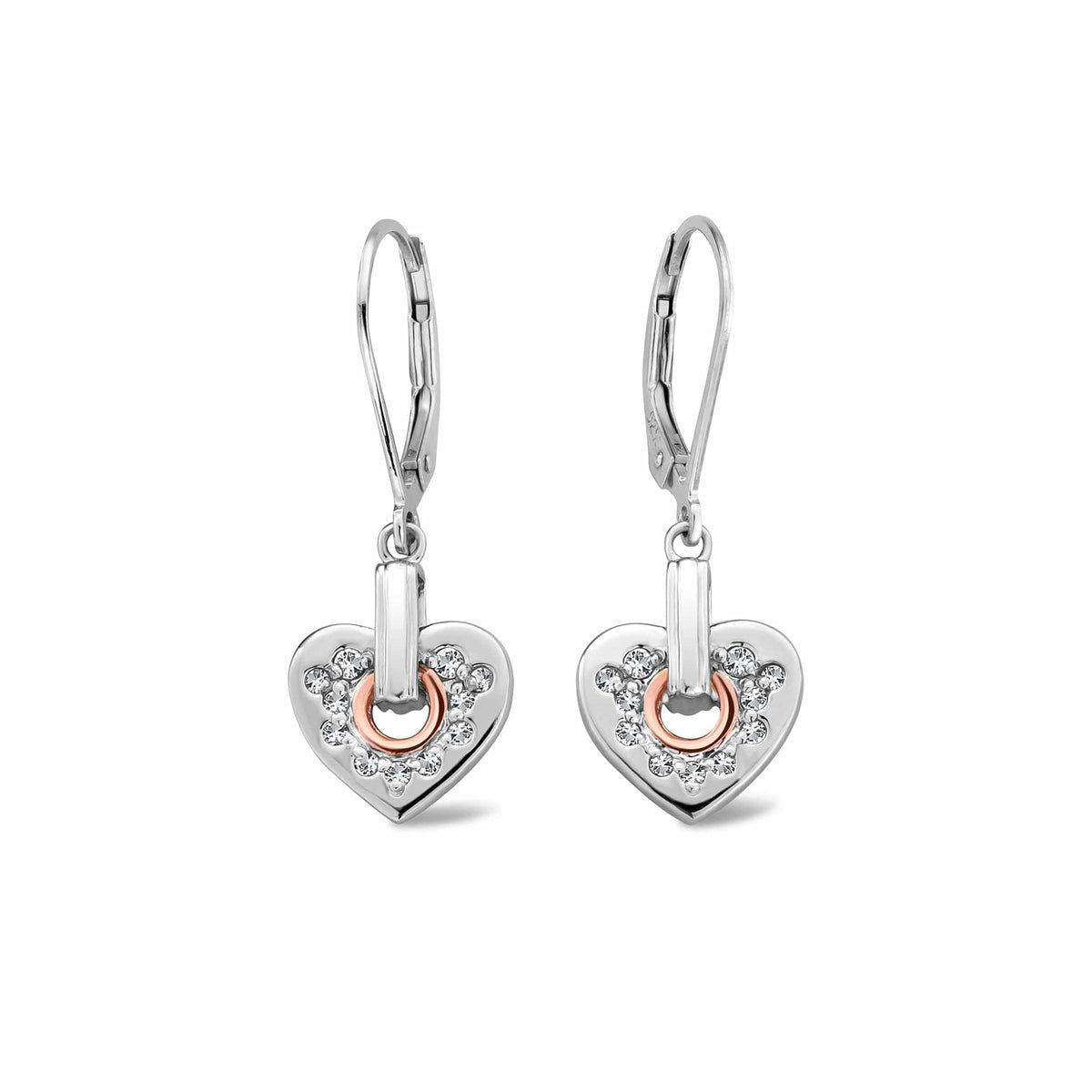 Cariad® Sterling Sparkle Drop Earrings Topaz