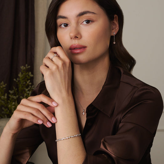 Clogau® Celebration Sterling Silver Banglet with Swarovski® Zirconia