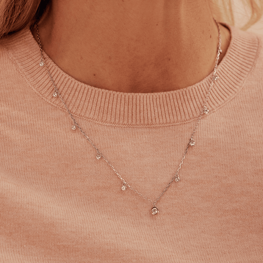 Clogau® Celebration Sterling Silver Necklace with Topaz