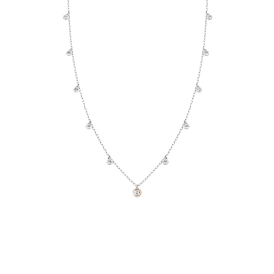 Clogau® Celebration Sterling Silver Necklace with Topaz