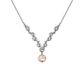 Clogau® Celebration Sterling Silver Drop Necklace with Topaz