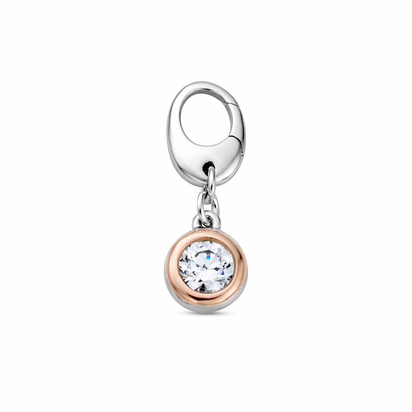 Insignia Sterling Silver Celebration Charm with Swarovski® Zirconia