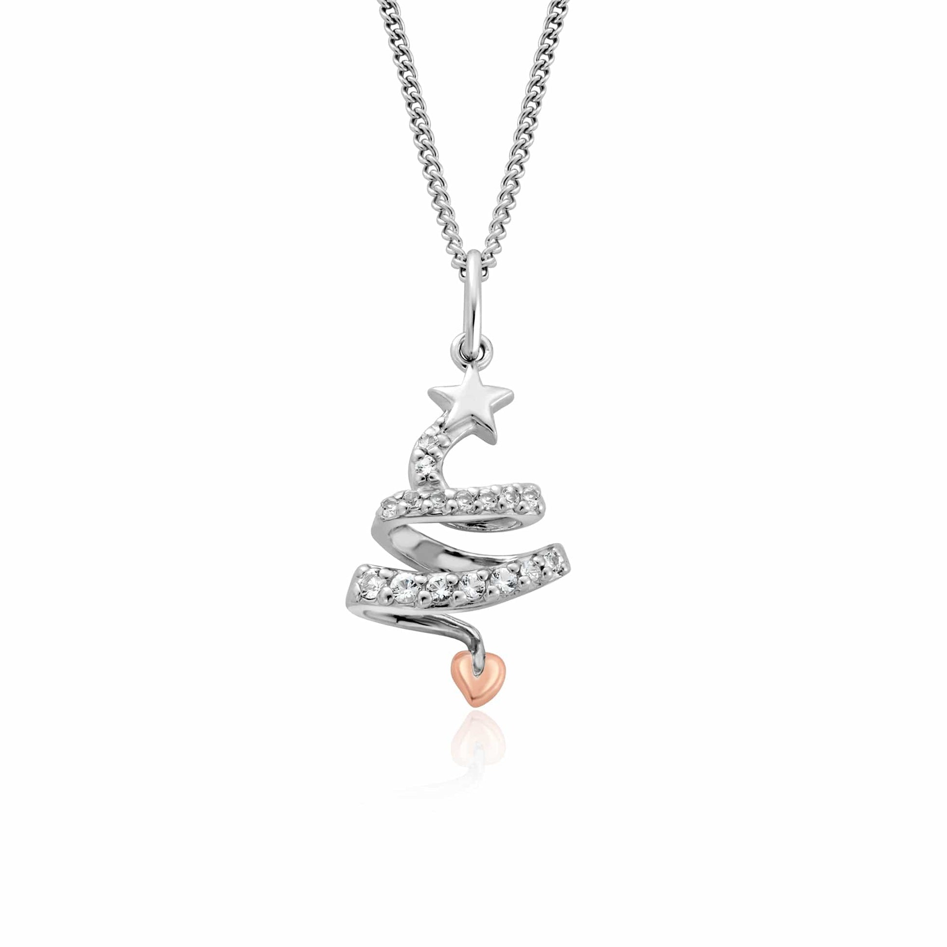 Clogau® Christmas Tree Silver Pendant1