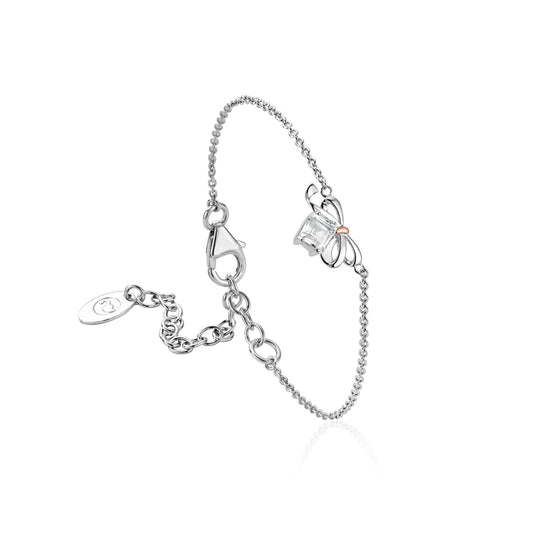 Clogau® Christmas Bow Silver Bracelet