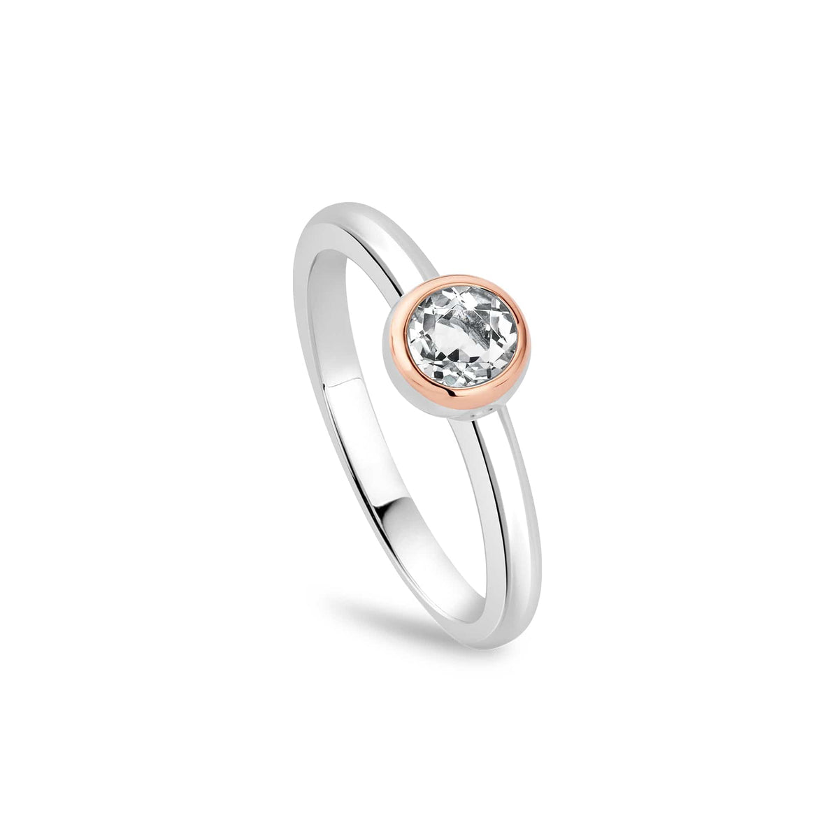 ® Celebration Sterling Single Stone Ring Topaz