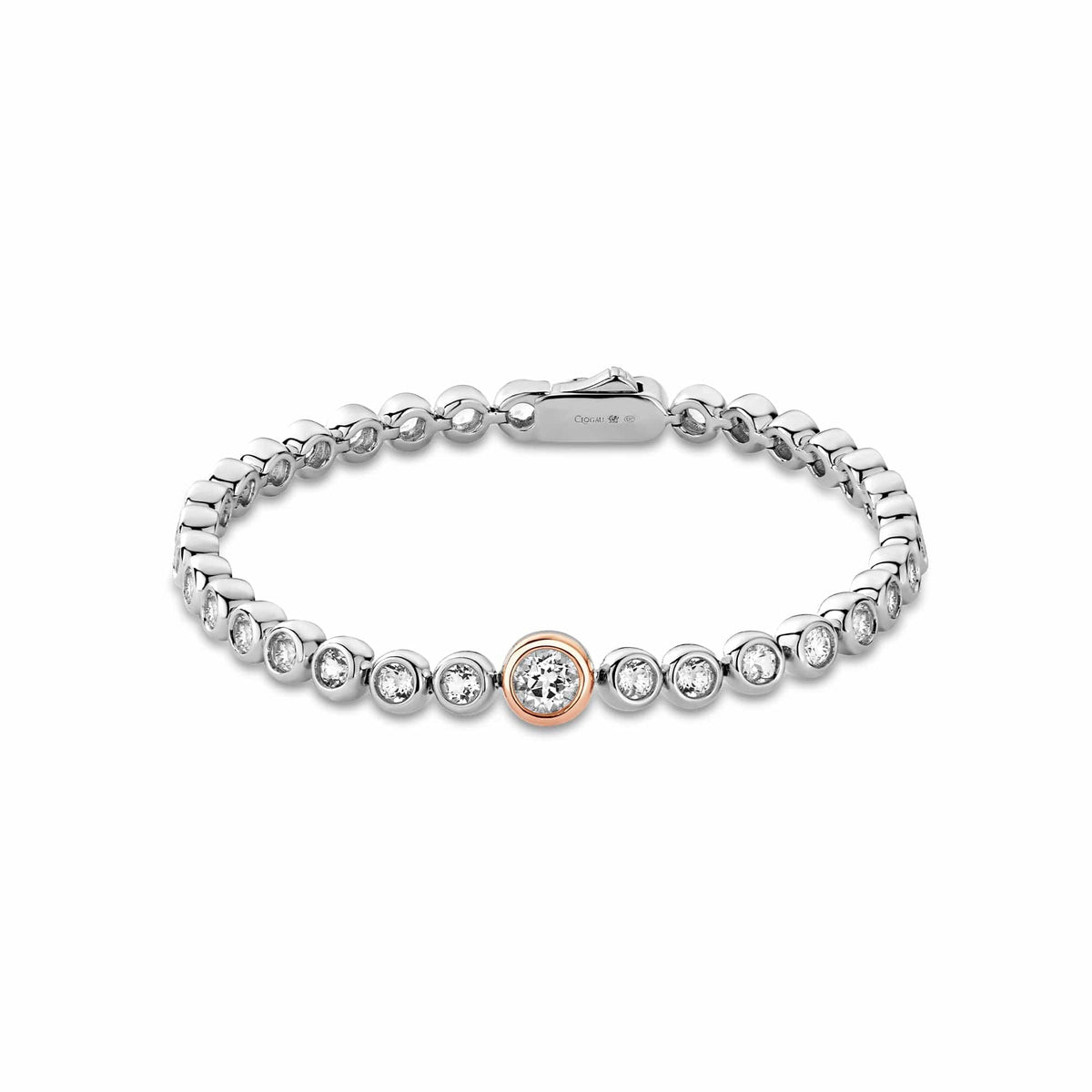 ® Celebration Sterling Tennis Bracelet Topaz